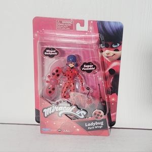 COPY - Miraculous Ladybug 'Paris Wings' Doll Action Figure - Zag Heroes Playmat…